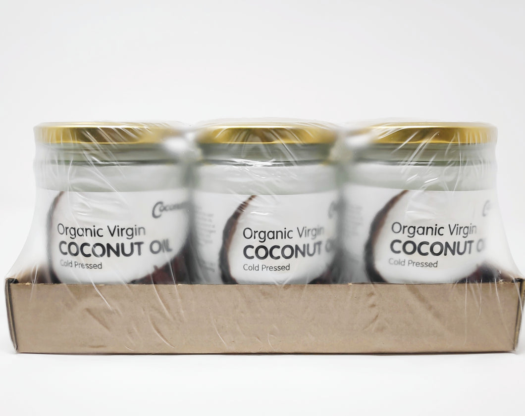 UNLABELLED 100% Organic Virgin Coconut Oil 500ml - Pack of 48 Jars